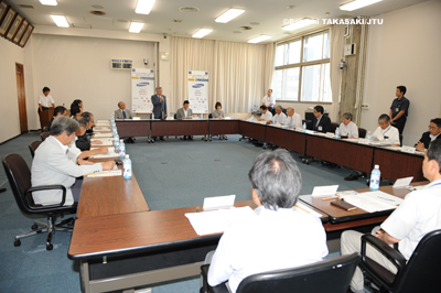 横浜市市会棟で行われた第3回組織委員会
